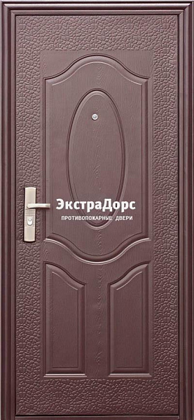 Дверь противопожарная утепленная металлическая глухая EI 30 с ламинатом в Красногорске  купить